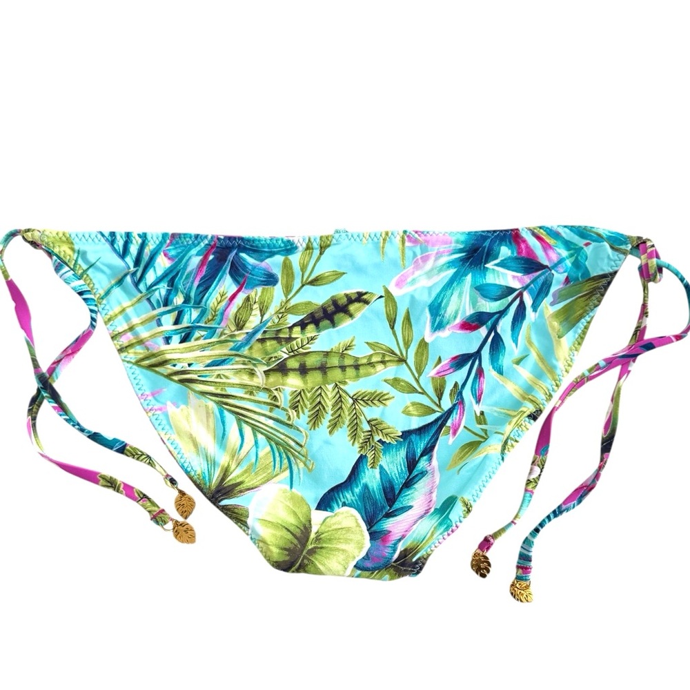 Tommy Bahama Sun Kissed Tropics Reversible String Bikini Bottom - Picture 12 of 16